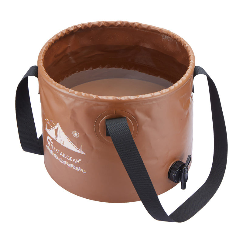 Flextail Flex Bucket 20L Folding Bucket (Brown)_0