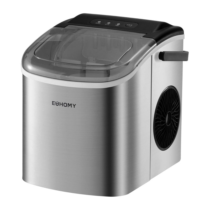 Euhomy IM001 ice cube maker, 1.2 l, 12 kg (silver)_0