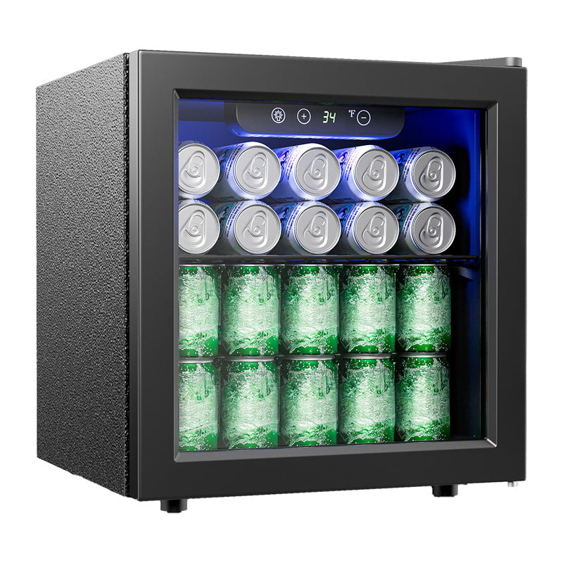 Euhomy BR009-55 37L beverage display cooler (black)_0