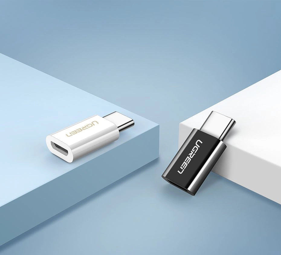 Ugreen adapter micro USB to USB Type C adapter black (30391)_12
