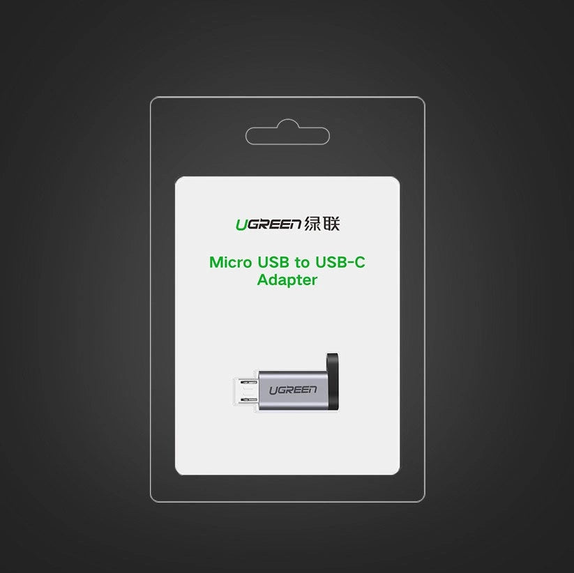 Ugreen adapter USB Type C to micro USB adapter gray (50590)_10