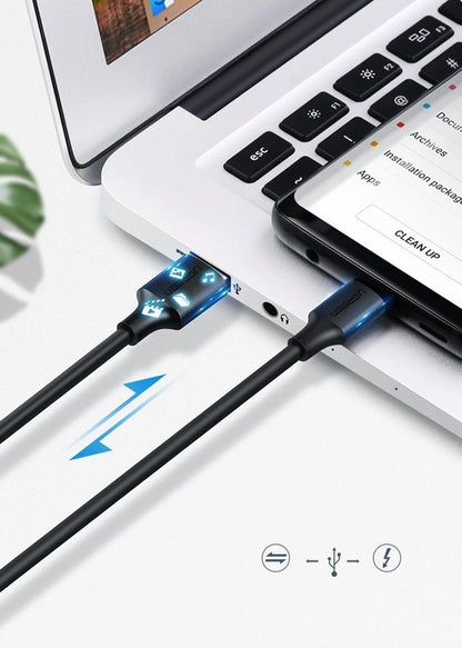 Ugreen US287 60118 USB-A / USB-C 3A cable 2m - black_5