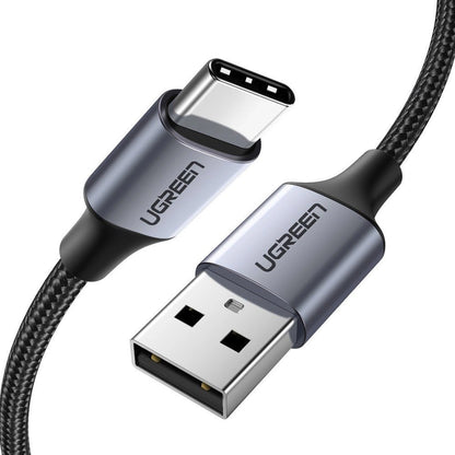 Ugreen US288 60128 USB-A / USB-C QC 3.0 3A 2m cable - gray_1
