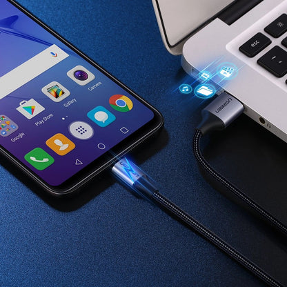 Ugreen US290 60146 USB-A / micro USB 2.4A cable 1m - gray_5