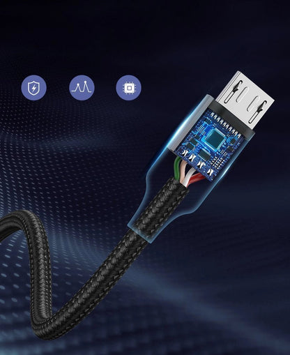 Ugreen US290 60146 USB-A / micro USB 2.4A cable 1m - gray_8