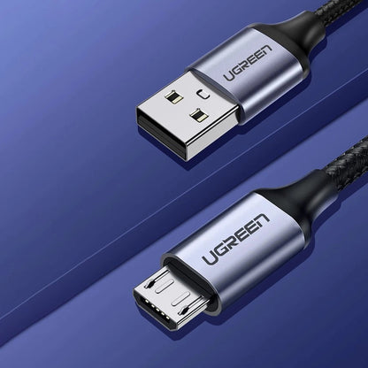 Ugreen US290 60148 USB-A / micro USB 2.4A cable 2m - gray_1