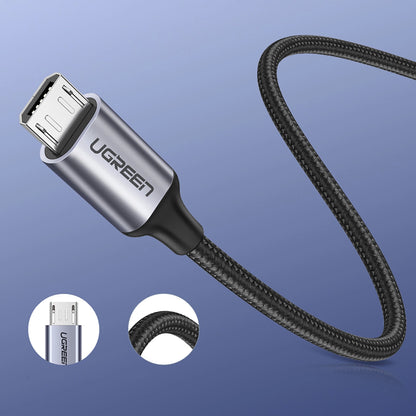 Ugreen US290 60148 USB-A / micro USB 2.4A cable 2m - gray_9