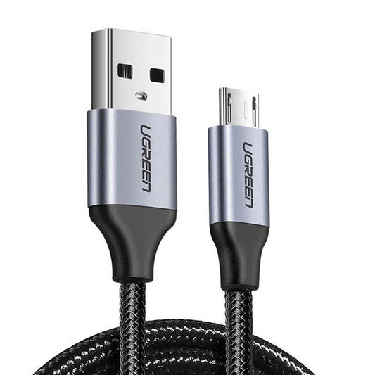 Ugreen US290 60148 USB-A / micro USB 2.4A cable 2m - gray_0