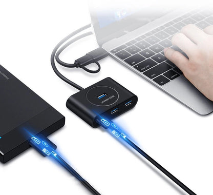 Ugreen HUB 4x USB 3.2 Gen 1 (0.5 m cable) black (20290)_3
