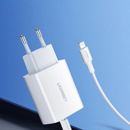 Ugreen USB charger Power Delivery 3.0 Quick Charge 4.0+ 20W 3A white (60450)_16