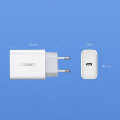 Ugreen USB charger Power Delivery 3.0 Quick Charge 4.0+ 20W 3A white (60450)_18