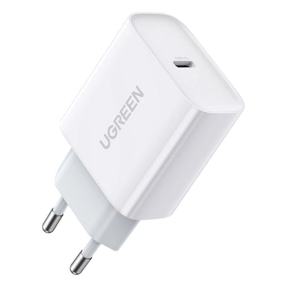 Ugreen USB charger Power Delivery 3.0 Quick Charge 4.0+ 20W 3A white (60450)_0