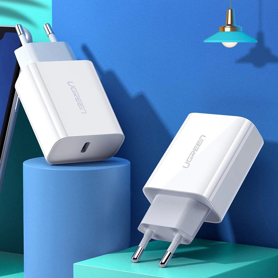 Ugreen USB charger Power Delivery 3.0 Quick Charge 4.0+ 20W 3A white (60450)_8