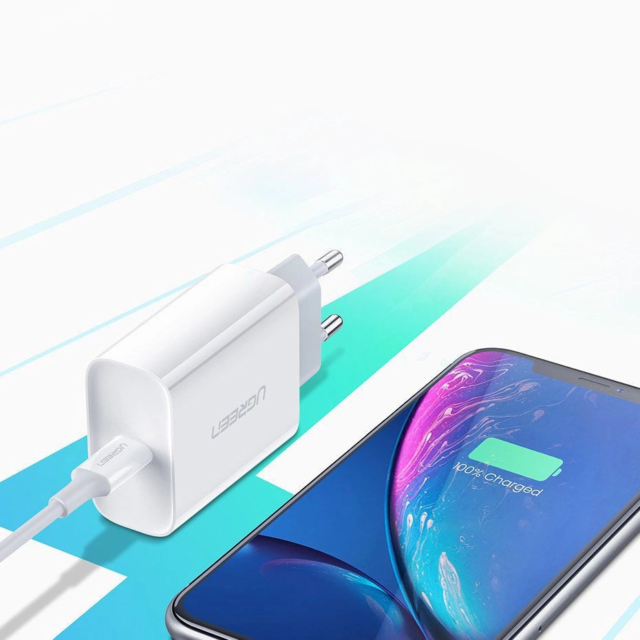 Ugreen USB charger Power Delivery 3.0 Quick Charge 4.0+ 20W 3A white (60450)_20