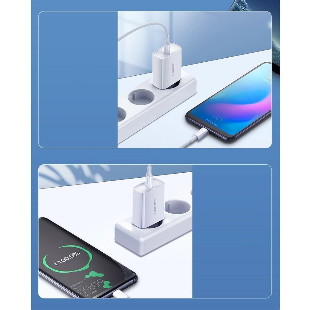 Ugreen USB charger Power Delivery 3.0 Quick Charge 4.0+ 20W 3A white (60450)_14
