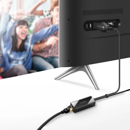Ugreen 30985 external network card for Chromecast with micro USB / USB-A connectors 100Mb/s 1m - black_3