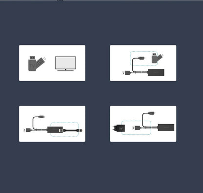 Ugreen 30985 external network card for Chromecast with micro USB / USB-A connectors 100Mb/s 1m - black_4