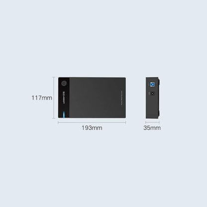Ugreen HDD bay SATA 3.5 '' HDD enclosure USB 3.0 black (50422)_14