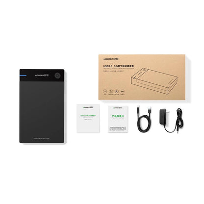Ugreen HDD bay SATA 3.5 '' HDD enclosure USB 3.0 black (50422)_15