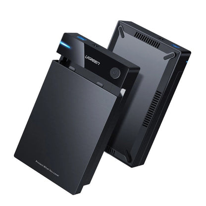 Ugreen HDD bay SATA 3.5 '' HDD enclosure USB 3.0 black (50422)_0