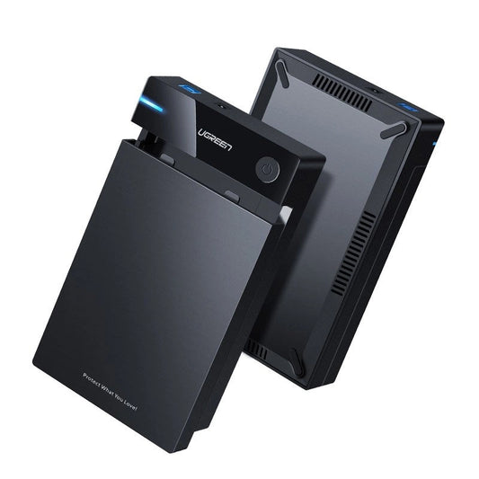 Ugreen HDD bay SATA 3.5 '' HDD enclosure USB 3.0 black (50422)_0
