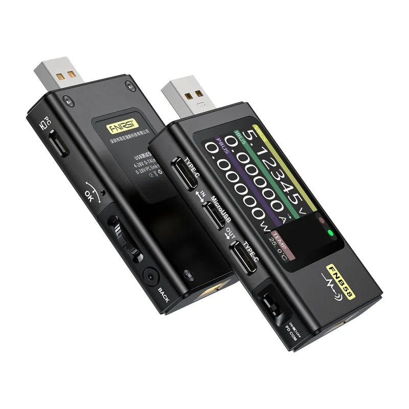 FNIRSI FNB58 USB Port Tester, Black_0