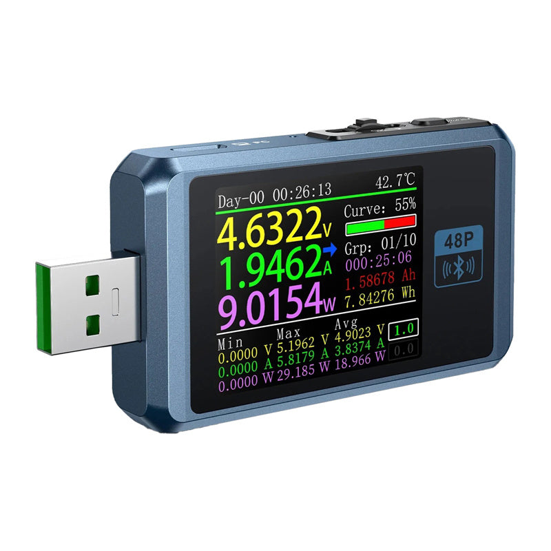 FNIRSI FNB48P BT USB port tester with Bluetooth_0