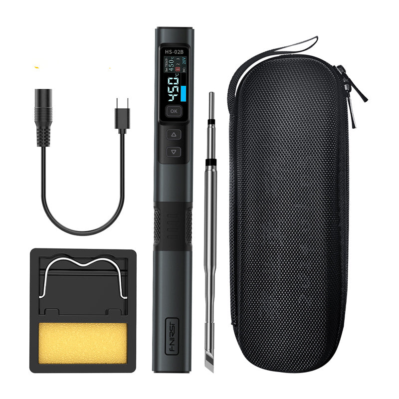 FNIRSI HS-02B 100 W smart soldering iron_1