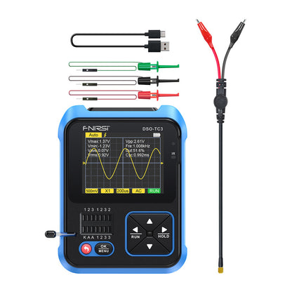 FNIRSI Handheld Digital Oscilloscope Transistor Tester SigGen 3 in 1 DSO-TC3_2