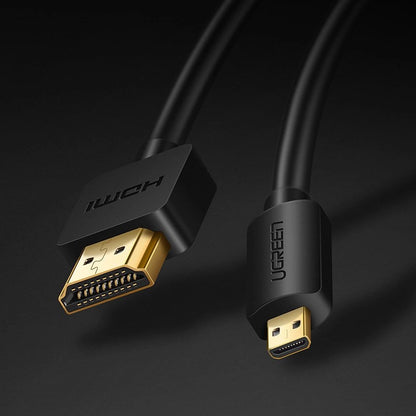 Ugreen cable HDMI - micro HDMI cable 19 pin 2.0v 4K 60Hz 30AWG 1.5m black (30102)_1