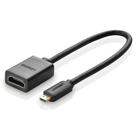 Ugreen cable adapter cable HDMI adapter - micro HDMI 19 pin 20cm black (20134)_0
