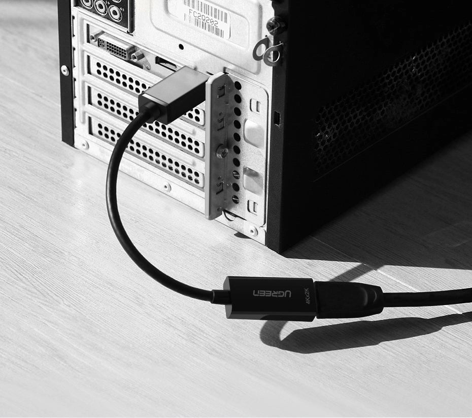 Ugreen Cable Cable from DisplayPort (Male) to HDMI (Female) (Unidirectional) 1080P 60Hz 12bit Black (40362)_4