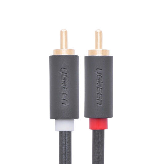 Ugreen AV104 10520 audio cable 2RCA (male) / 2RCA (male) 5m - gray_0