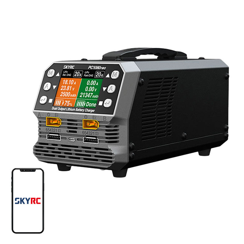 SkyRC PC1080neo dual-channel lithium battery charger_0