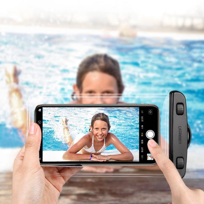 Ugreen LP186 60959 case waterproof IPX8 for 4-6.5" smartphone - black and transparent_4