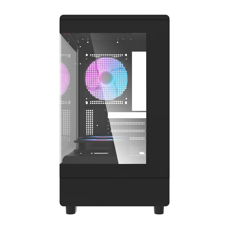 Darkflash DB330M Computer Case + 3 Fans (Black)_1