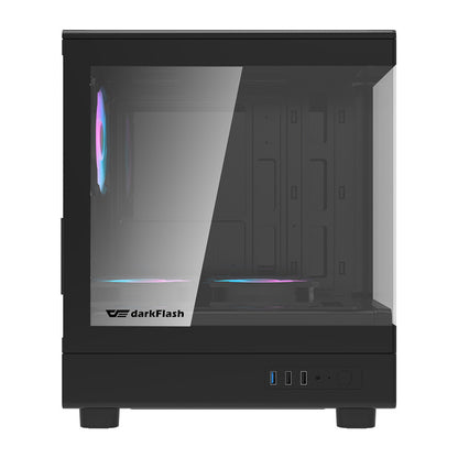 Darkflash DB330M Computer Case + 3 Fans (Black)_2