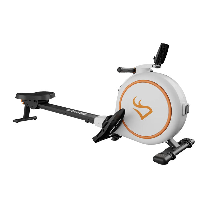 Deer Run RW600 Magnetic Rowing Machine (White)_1