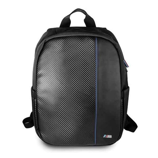 BMW Carbon Navy Stripe backpack for a 16&quot; laptop - black_0