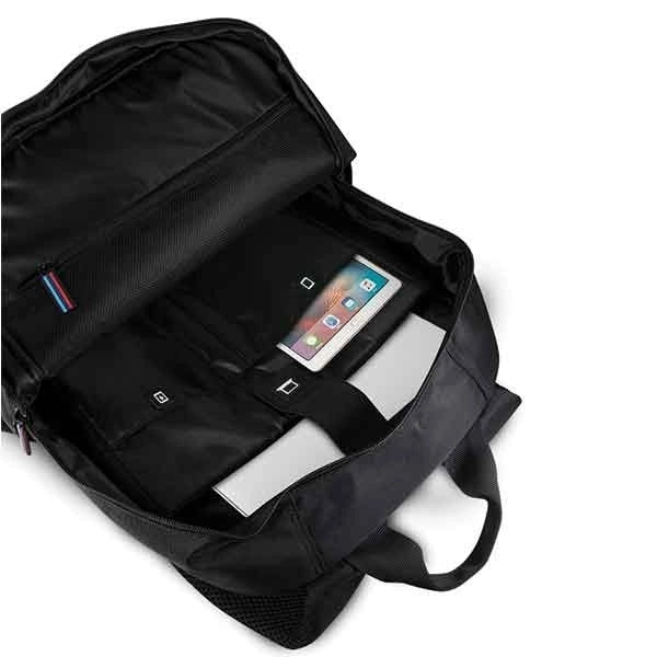 BMW Carbon Navy Stripe backpack for a 16&quot; laptop - black_3