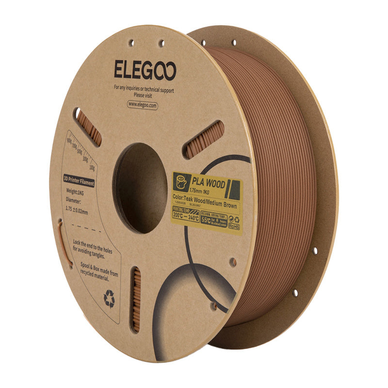 PLA Wood filament (Indian oak)_0