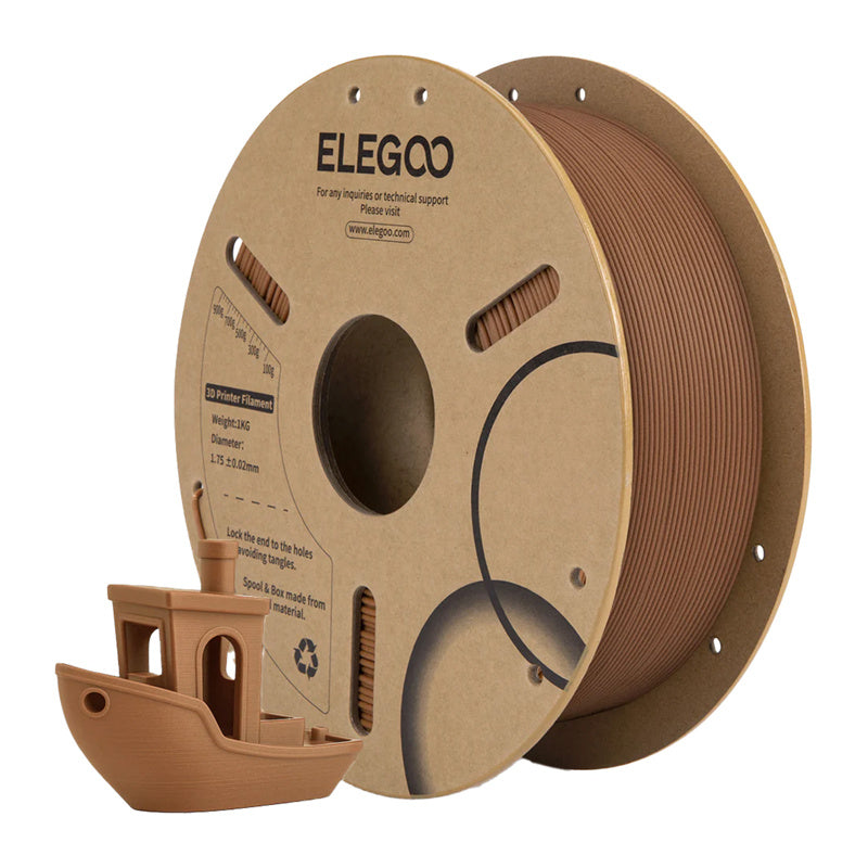 PLA Wood filament (Indian oak)_1
