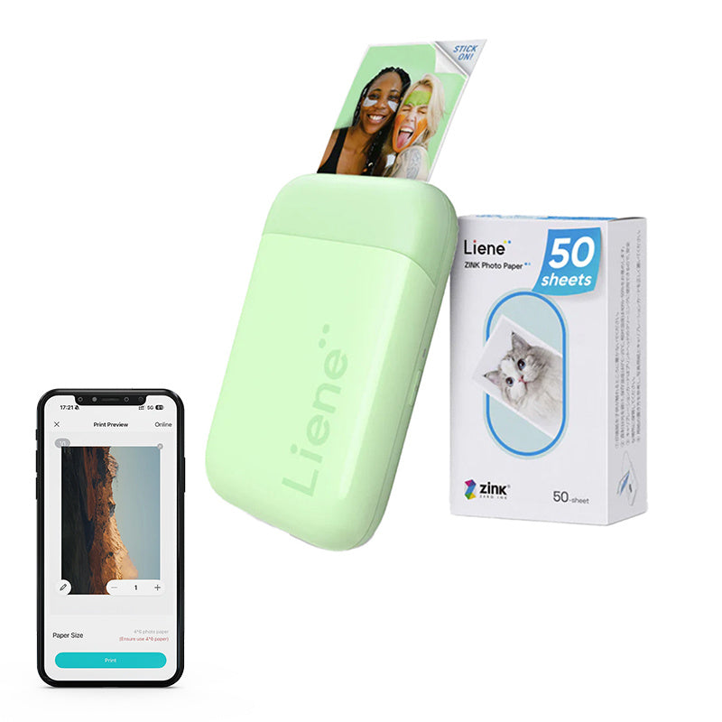 Liene Pearl 2x3" Portable Photo Printer (Green)_0