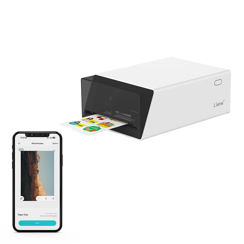 Liene Pix Cut 2-in-1 Portable Photo Printer_0