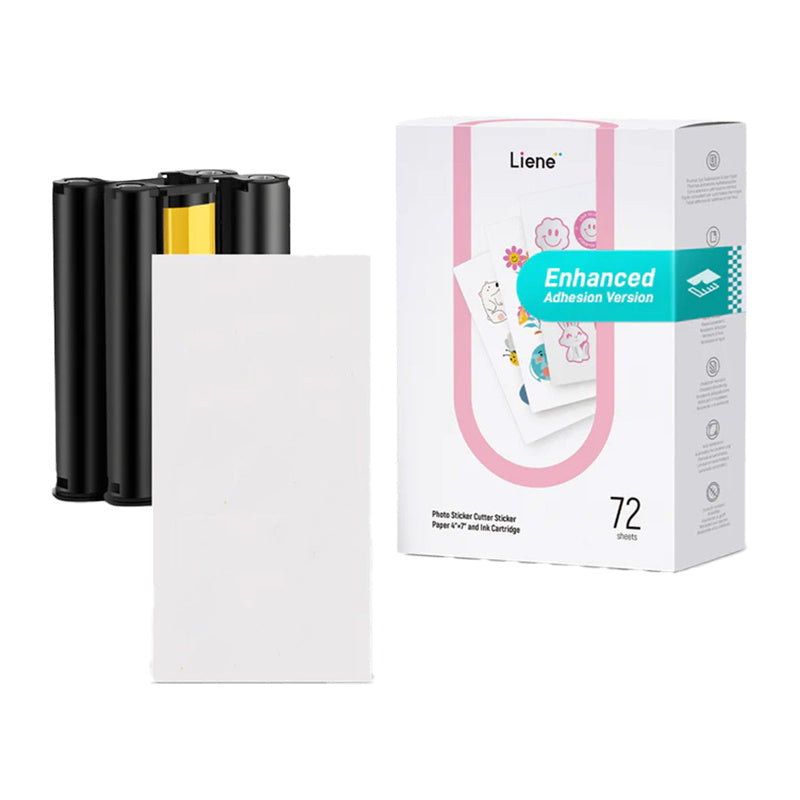 Liene PixCut printer paper, 4x7", 72 sheets_0