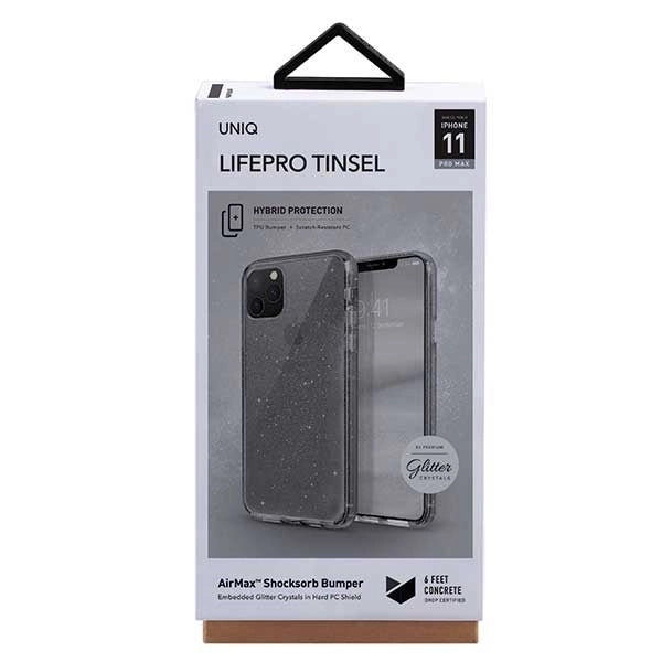 Uniq LifePro Tinsel case for iPhone 11 Pro Max - black_4