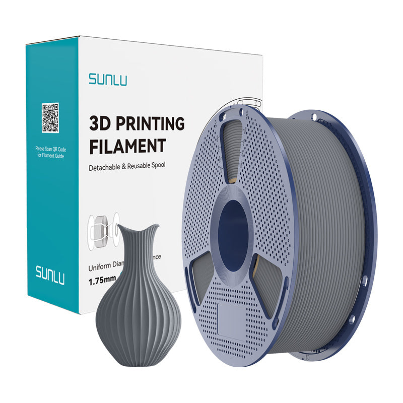 Sunlu PLA Classic Gray Filament 1.75mm 1KG_0