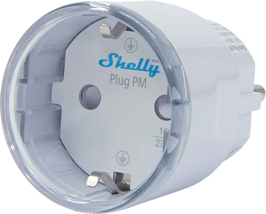 Shelly Plug PM Gen3 Matter 13A smart socket, white_0
