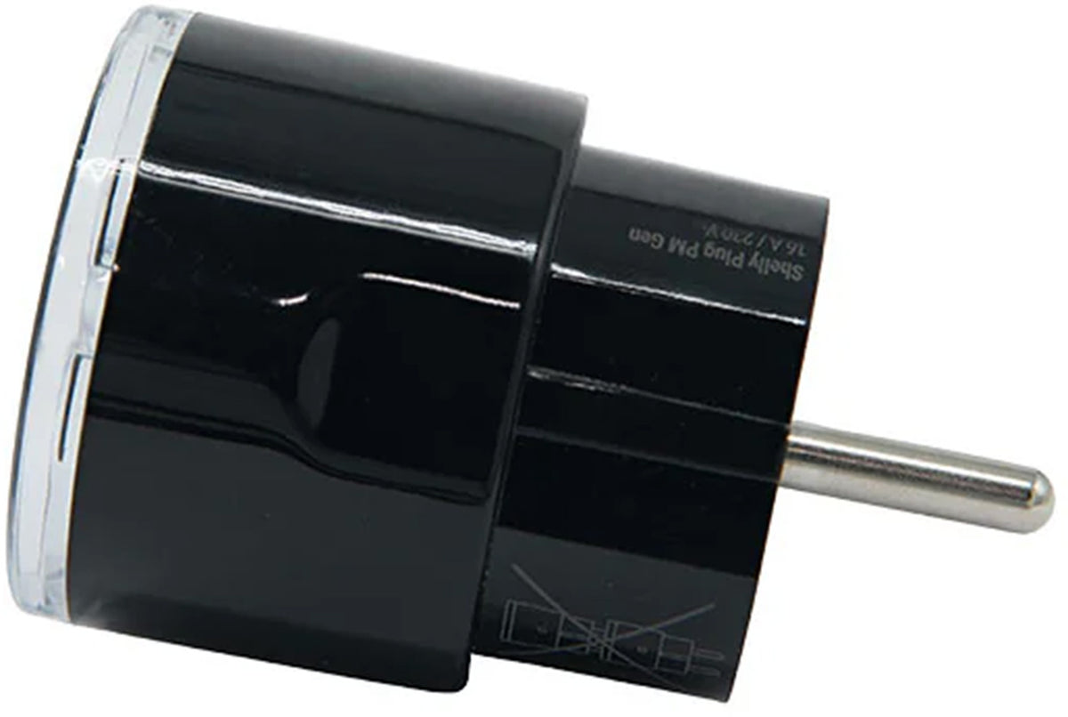 Shelly Plug PM Gen3 Matter 13A smart socket, black_2