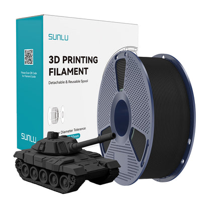 Sunlu PLA+ High-Speed Black Filament_0